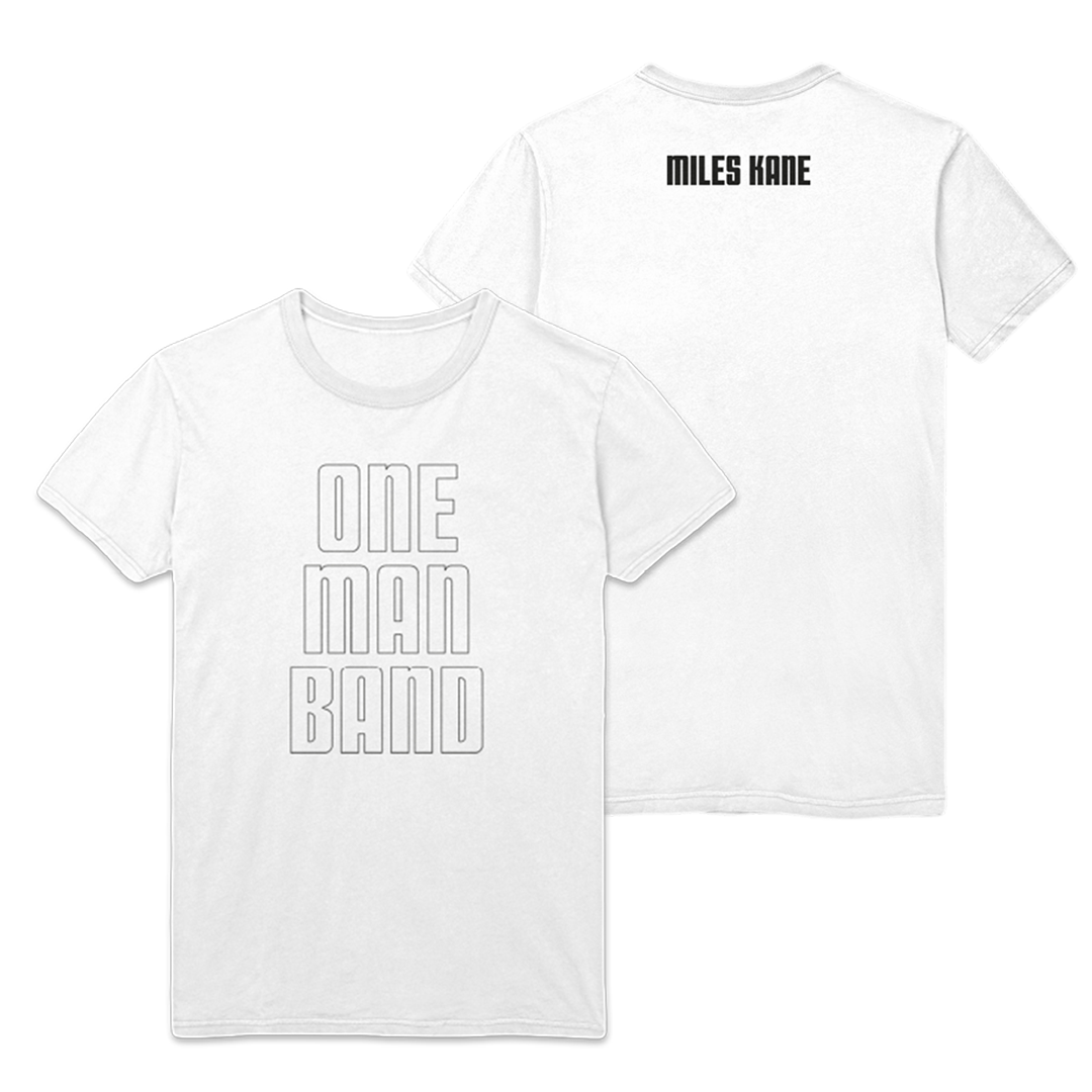 One Man Band White T-Shirt
