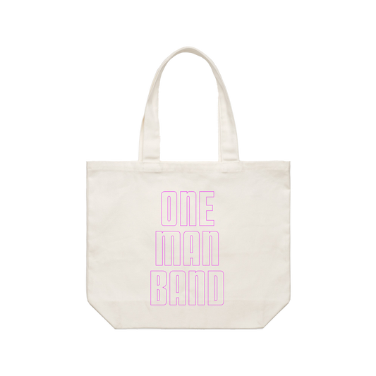 One Man Band Natural Tote
