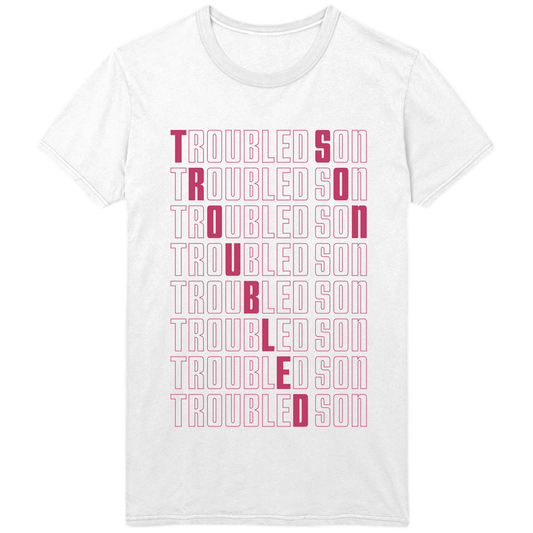 Troubled Son White T-Shirt