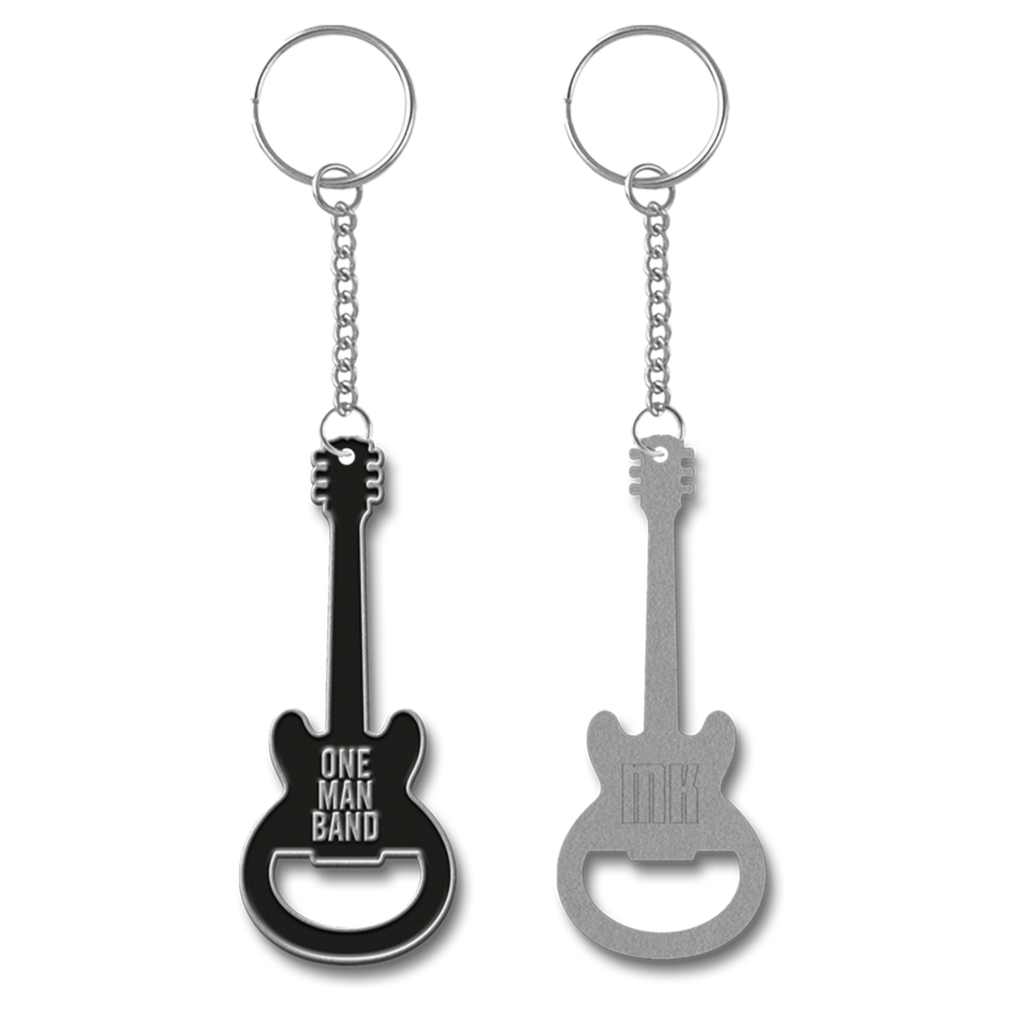 One Man Band Keyring