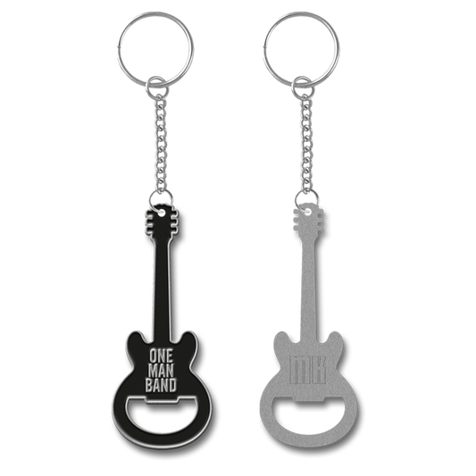 One Man Band Keyring