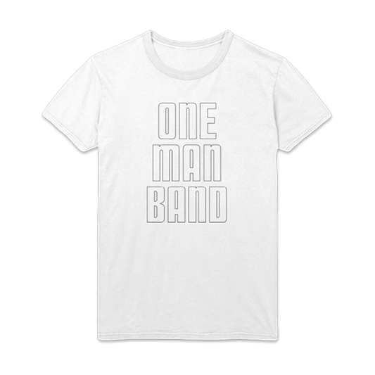 One Man Band White T-Shirt