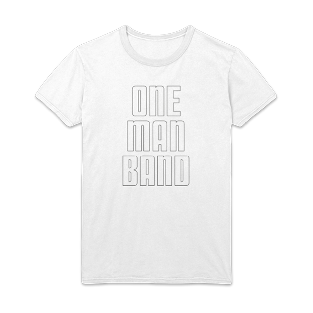 One Man Band White T-Shirt